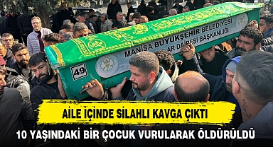 AİLE İÇİNDE SİLAHLI KAVGA ÇIKTI