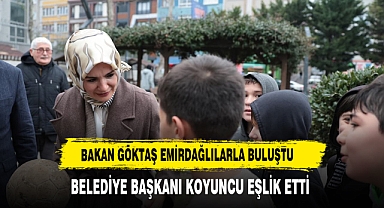 Aile ve Sosyal Hizmetler Bakanı Mahinur Özdemir Göktaş, Emirdağ'da Vatandaşlarla Buluştu