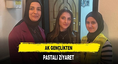AK Gençlikten Pastalı Ziyaret
