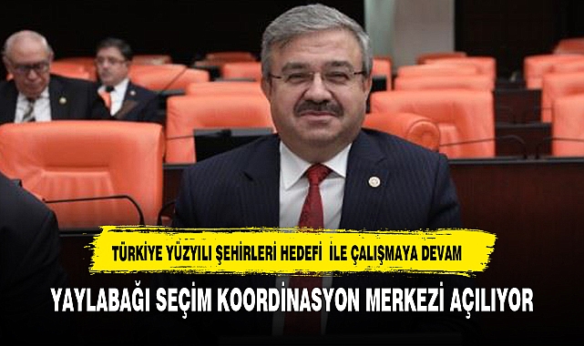 AK PARTİ AFYON'DA BUGÜN BİR KOORDİNASYON MERKEZİ DAHA AÇIYOR