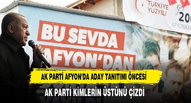 AK Parti Afyon'da üç isim ile yolları ayırıyor mu?