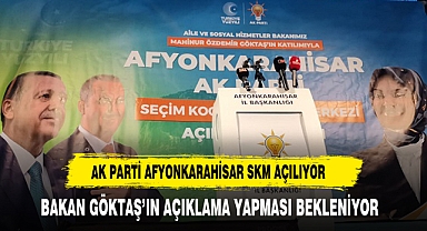 AK Parti Afyonkarahisar, Anıtpark Önündeki SKM Açılışı İçin Hazırlıklarını Tamamlıyor