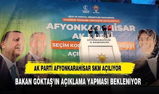 AK Parti Afyonkarahisar, Anıtpark Önündeki SKM Açılışı İçin Hazırlıklarını Tamamlıyor