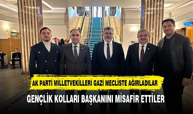 "AK Parti Afyonkarahisar Milletvekilleri, AK Parti Sandıklı Gençlik Kolları Başkanı Ahmet Aktürk’ü Gazi Meclisimizde Misafir Etti"