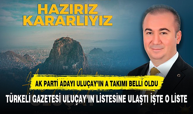İŞTE AK PARTİ BELEDİYE MECLİS ÜYELERİNİN LİSTESİ