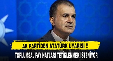 AK PARTİ'DEN ATATÜRK UYARISI