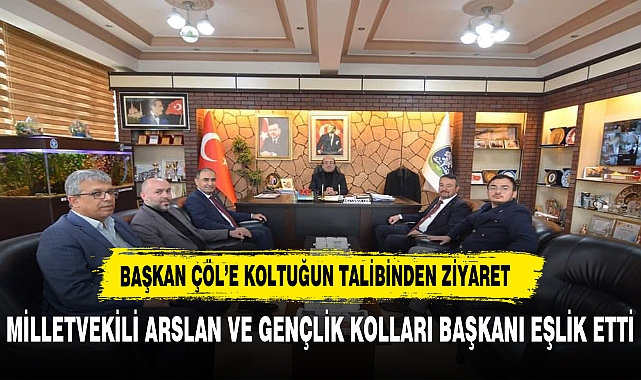 AK PARTİ SANDIKLI ADAYI ÖZTAŞ'TAN BAŞKAN ÇÖL'E ZİYARET