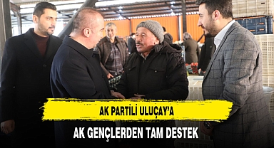 AK Partili Uluçay'a AK Gençlerden Tam Destek
