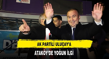 AK Partili Uluçay'a Ataköy'de Yoğun İlgi