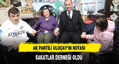 AK Partili Uluçay ''Engelli Vatandaşlarımıza Destek Olmaya Devam Edeceğiz''