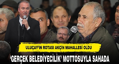 AK Partili Uluçay'ın Rotası Akçin Mahallesi Oldu
