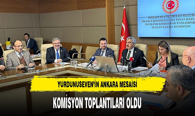 AK Partili Yurdunuseven'in Ankara Mesaisi Komisyon Toplantıları