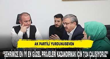 AK Partili Yurdunuseven Koordinasyon Toplantısına Katıldı