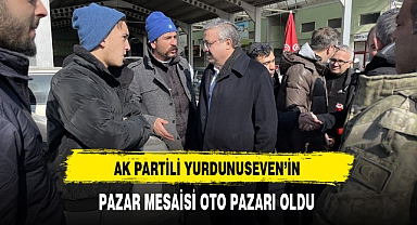 AK Partili Yurdunuseven Saha Çalışmalarına Katılıyor