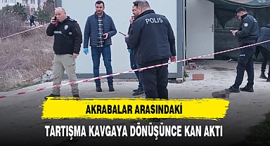 Akrabalar Arasında Çıkan Kavgada Kan Aktı