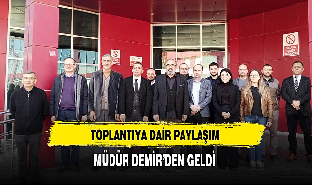 AKÜ'de Danışma Kurulu Toplantısı Gerçekleşti Paylaşım Müdür Demir'den Geldi