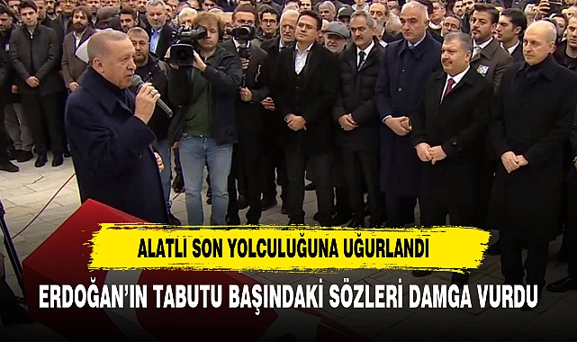 Alev Alatlı son yolculuğuna uğurlandı! Cenazeye Erdoğan'ın tabut başındaki sözleri damga vurdu