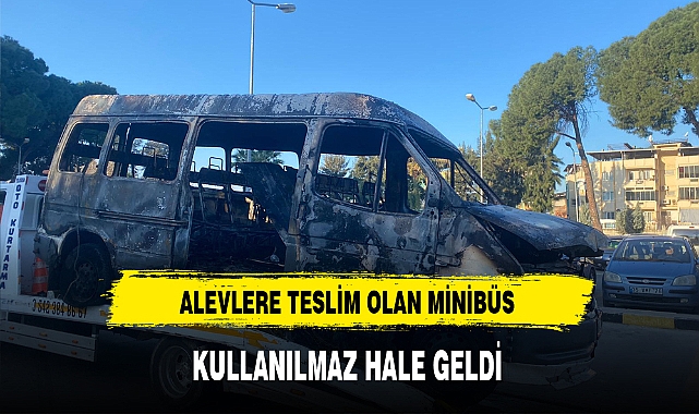 Alevlere Teslim Olan Minibüs Kullanılmaz Hale Geldi