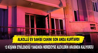 Alkollü Ev Sahibi Canını Son Anda Kurtardı