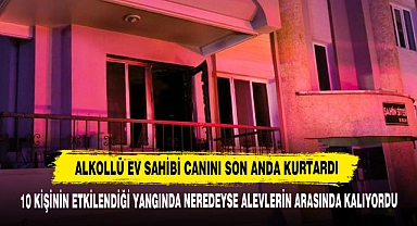 Alkollü Ev Sahibi Canını Son Anda Kurtardı