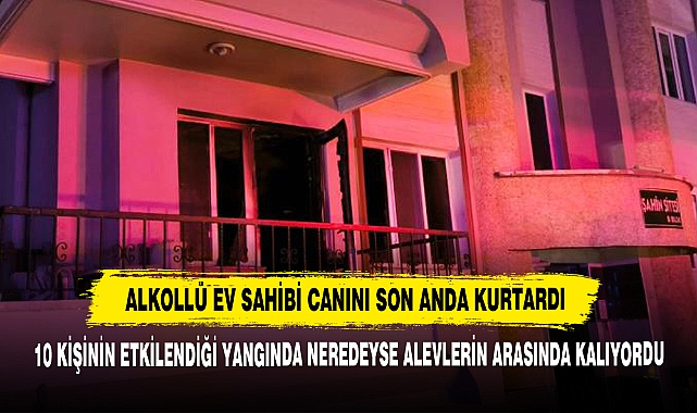 Alkollü Ev Sahibi Canını Son Anda Kurtardı