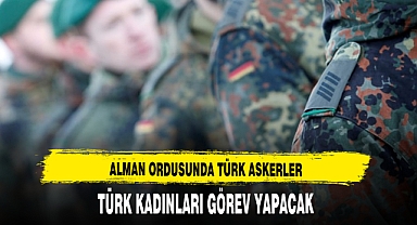 Alman ordusunda Türk kadınlar da olacak