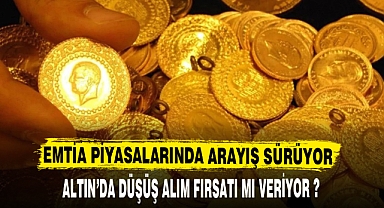ALTIN'DA DÜŞÜŞ ALIM FIRSATI MI VERİYOR ?