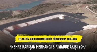 Anagold Madencilik: Atık havuzu yıkılmadı, nehre siyanür akışı yok