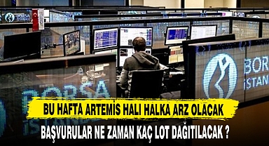 ARTEMİS HALI HALKA ARZ OLUYOR