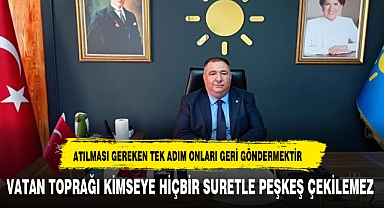 ATILMASI GEREKEN TEK ADIM ONLARI GERİ GÖNDERMEKTİR