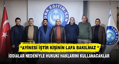 “AYİNESİ İŞTİR KİŞİNİN LAFA BAKILMAZ “