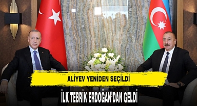 Azerbaycan'da Seçimin Galibi Aliyev Oldu İlk Tebrik Erdoğan'dan Geldi