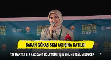 Bakan Göktaş AK Parti Bolvadin SKM'yi açtı