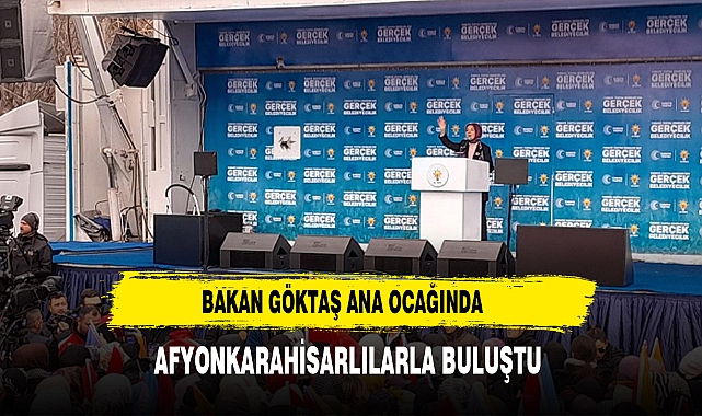 Bakan Göktaş, Cumhurbaşkanı Erdoğan'ın Mitingi Öncesinde Huzurevi Projesi Müjdesini Verdi