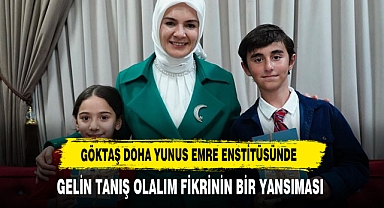 Bakan Göktaş Doha Yunus Emre Enstitüsünü ziyaret etti