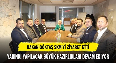 Bakan Göktaş, Seçim Koordinasyon Merkezi'nde Çalışmaları Değerlendirdi
