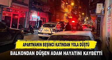 Balkondan Düşen Adam Hayatını Kaybetti