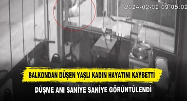 Balkondan Düşen Yaşlı Kadın Hayatını Kaybetti