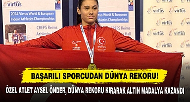 Başarılı Sporcudan Dünya Rekoru!