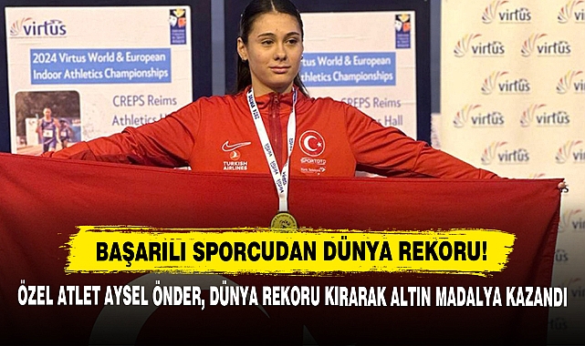 Başarılı Sporcudan Dünya Rekoru!