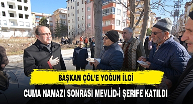Başkan Çöl'e Vatandaştan Yoğun ilgi