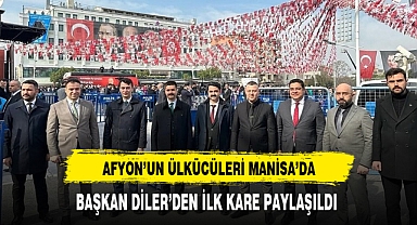 Başkan Diler ve Beraberindeki Heyet Manisa'da