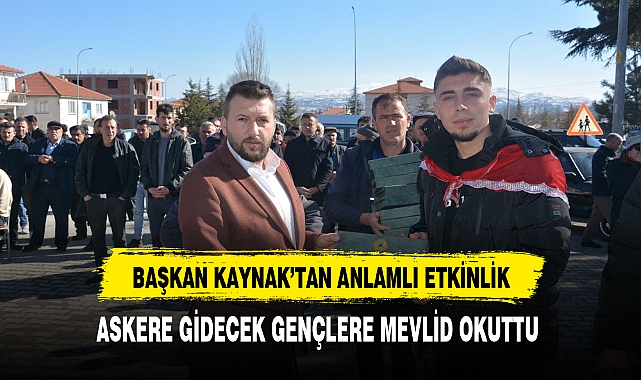 Başkan Kaynak'tan Anlamlı Etkinlik