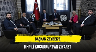Başkan Zeybek'e MHP'li Küçükkurt'an Ziyaret