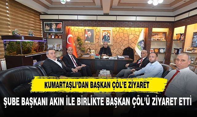 Başkan Kumartaşlı, Sandıklı Belediye Başkanı Dr. Mustafa Çöl&#039;e Teşekkür Etti&quot;