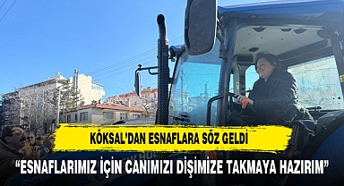Belediye Başkan Adayı Köksal’dan, sanayi esnafına sorunları çözme sözü