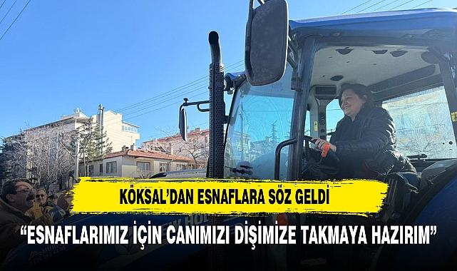 Belediye Başkan Adayı Köksal’dan, sanayi esnafına sorunları çözme sözü