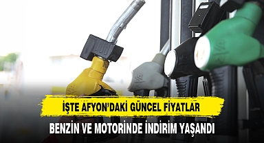 Benzin ve Motorine İndirim Geldi İşte Afyon'daki Güncel Fiyatlar