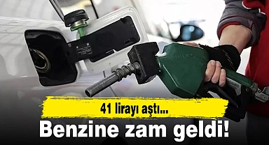 Benzine zam geldi