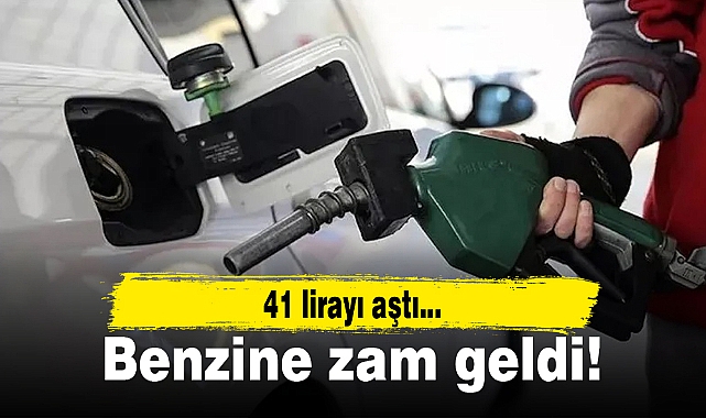 Benzine zam geldi